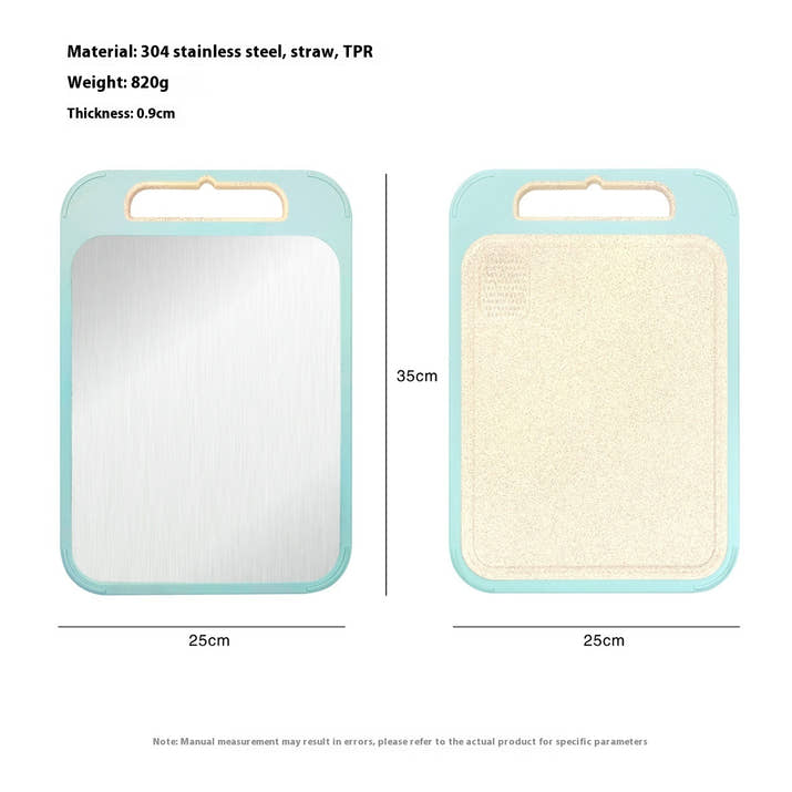 Stainless Steel Cutting Board Double-sided